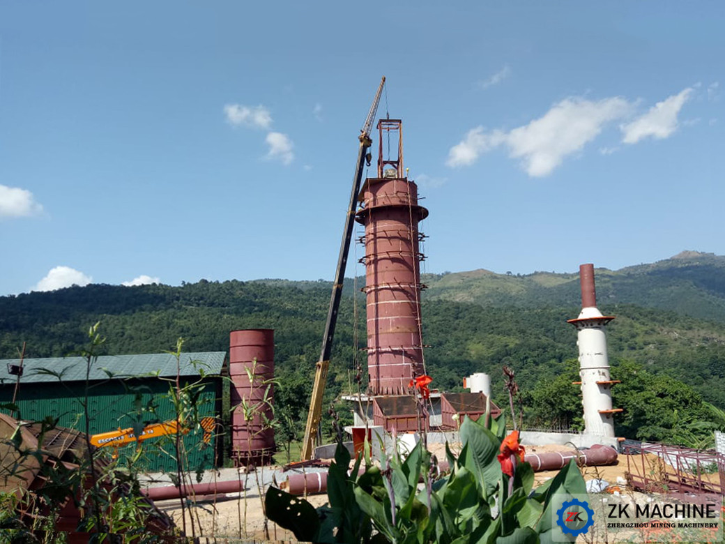 Vertical Lime Kiln China Henan Zhengzhou Mining Machinery Co.,Ltd.