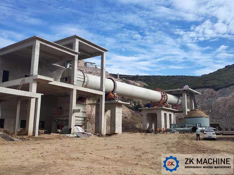 The Foundation Construction of Rotary Kiln