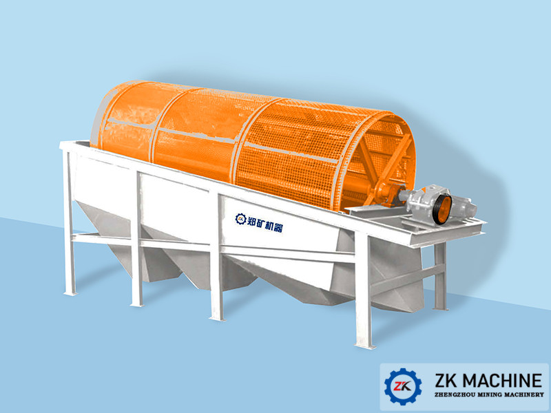 A Commonly Used Screening Equipment-Rotary Drum Screen