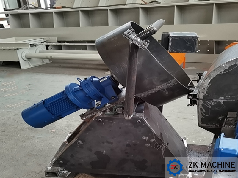 Φ500mm Experimental Disc Granulator for Yunan Chihong Zn & Ge Co., Ltd