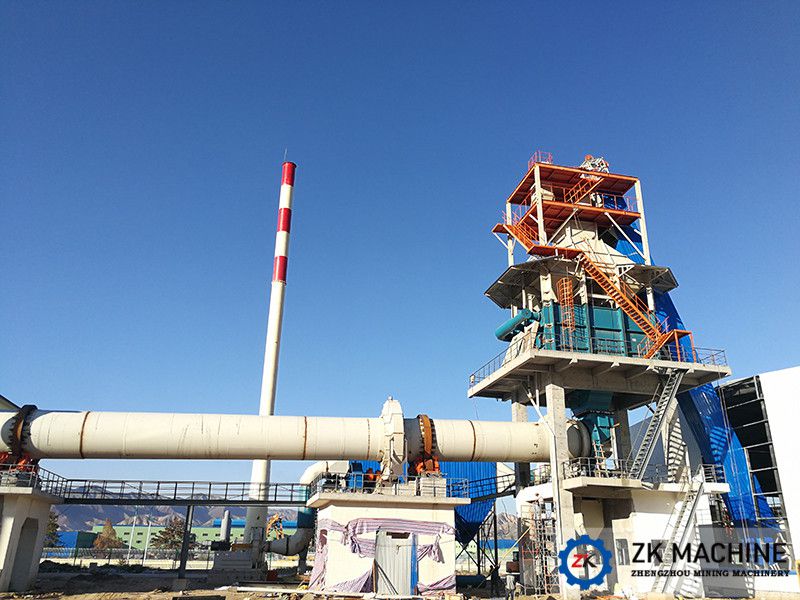 Magnesite Calcination Rotary kiln to Produce Light Burning Magnesium Oxide